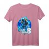 Kinder Ninja T-Shirt 'Ich bin 8' – Perfekt zum 8. Geburtstag Jungen, Ninja Kostüm & Geburtstagsgeschenk