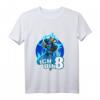 Kinder Ninja T-Shirt 'Ich bin 8' – Perfekt zum 8. Geburtstag Jungen, Ninja Kostüm & Geburtstagsgeschenk