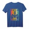 Lustiges Kinder T-Shirt zum 8. Geburtstag für Jungen und Mädchen - Witzige Geschenkidee und Party Deko 2016