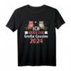 Ich werde Große Cousine 2024 T-Shirt mit Eule - Perfektes Geschenk für werdende Cousinen bei Baby-Party & Baby-Shower