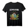 Kinder Schulkind 2020 Dinosaurier T-Shirt für Jungen und Mädchen - Lustiges Einschulungsshirt für den Schulstart & Geschenkidee