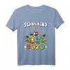 Kinder Schulkind 2020 Dinosaurier T-Shirt für Jungen und Mädchen - Lustiges Einschulungsshirt für den Schulstart & Geschenkidee
