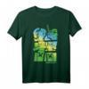 HapDog Story Gradient Blue Green T-Shirt - Offiziell lizenziertes Geburtstags-Shirt für Männer