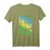 HapDog Story Gradient Blue Green T-Shirt - Offiziell lizenziertes Geburtstags-Shirt für Männer