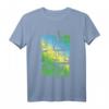 HapDog Story Gradient Blue Green T-Shirt - Offiziell lizenziertes Geburtstags-Shirt für Männer