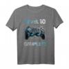 Level 10 Complete Gamer T-Shirt für Jungen und Mädchen zum 10. Geburtstag - Lustiges Geschenk für Videospiel-Fans