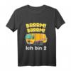 Kinder HapDog T-Shirt mit Müllauto - Lustiges Geschenk für Zweijährige Geburtstagskinder