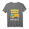 Kinder HapDog T-Shirt mit Müllauto - Lustiges Geschenk für Zweijährige Geburtstagskinder