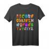 Tier ABC T-Shirt für Kinder – Lustiges Tieralphabet auf Deutsch für Kindergarten, Schulanfang & spielerisches Lernen