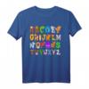 Tier ABC T-Shirt für Kinder – Lustiges Tieralphabet auf Deutsch für Kindergarten, Schulanfang & spielerisches Lernen