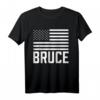 Bruce Geburtstag personalisiertes USA T-Shirt – Lustiges Name-Design für Amerikaner, Geburtstags- und Weihnachtsgeschenk