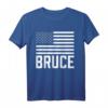 Bruce Geburtstag personalisiertes USA T-Shirt – Lustiges Name-Design für Amerikaner, Geburtstags- und Weihnachtsgeschenk