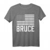 Bruce Geburtstag personalisiertes USA T-Shirt – Lustiges Name-Design für Amerikaner, Geburtstags- und Weihnachtsgeschenk
