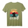 Kinder Dabbing Geburtstagsshirt für 6 Jahre - Perfektes Geschenk für Jungen zum Geburtstag mit Zahl Sechs & Dabbing-Motiv