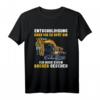 Entschuldigung das ich zu spät bin Baggerfahrer Jungen T-Shirt – Lustiges Baustellen Motiv für Kinder & Baggerliebhaber