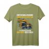 Entschuldigung das ich zu spät bin Baggerfahrer Jungen T-Shirt – Lustiges Baustellen Motiv für Kinder & Baggerliebhaber