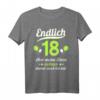 Lustiges 18. Geburtstag T-Shirt für Jungen und Mädchen - Witzige Geschenkidee und Dekoration für den 18. Geburtstag 2006