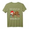 Weihnachtsoutfit Faultier Kinder Weihnachten - Lustiges Weihnachts T-Shirt als Geschenk oder zum Feiern geeignet, bessere Alternative zum Ugly Christmas Sweater