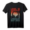 Level 10 Jahre Geburtstagsshirt für Jungen Gamer - Legendär seit 2013, Perfektes Geschenk für den Kindergeburtstag & LAN-Party