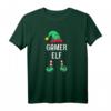 Gamer Elf Partnerlook Familien Weihnachten T-Shirt – Lustiges Weihnachtsgeschenk für Männer, Jungen & Familien in festlichem Design