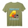 Kinder Vierter 4. Geburtstag Feuerwehr T-Shirt - Lustiges Geburtstagsdesign für 4-Jährige Jungen und Mädchen