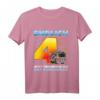 Kinder Vierter 4. Geburtstag Feuerwehr T-Shirt - Lustiges Geburtstagsdesign für 4-Jährige Jungen und Mädchen