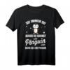 Pinguin Geschenk für Kinder - Lustiges Penguin T-Shirt als Kostüm & Schlafshirt mit Antarktis-Motiv, ideal für Jungen & Mädchen