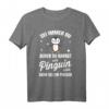 Pinguin Geschenk für Kinder - Lustiges Penguin T-Shirt als Kostüm & Schlafshirt mit Antarktis-Motiv, ideal für Jungen & Mädchen