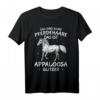 Appaloosa Pferd Glitzer T-Shirt für Reiterinnen und Pferdefans – Lustiges Stall-Design, ideales Geschenk für Mädchen zum Geburtstag & Weihnachten