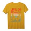 30. Geburtstag Jungen Video Gamer Level 30 Unlocked T-Shirt – Perfektes Geschenk für Gamer, Gaming Party & LAN-Events