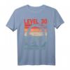 30. Geburtstag Jungen Video Gamer Level 30 Unlocked T-Shirt – Perfektes Geschenk für Gamer, Gaming Party & LAN-Events