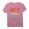 30. Geburtstag Jungen Video Gamer Level 30 Unlocked T-Shirt – Perfektes Geschenk für Gamer, Gaming Party & LAN-Events