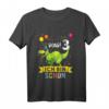 Kinder Dinosaurier T-Shirt für 3 Jahre Geburtstag - Klassisch geschnitten, doppelgenähter Saum für Jungen und Mädchen