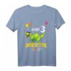 Kinder Dinosaurier T-Shirt für 3 Jahre Geburtstag - Klassisch geschnitten, doppelgenähter Saum für Jungen und Mädchen