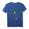 Linux Pinguin Wirft ein Apple aus dem Fenster T-Shirt – Lustiges Geschenk für Linux-Anwender & Technikfans