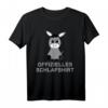 Offizielles Esel Schlafshirt Pyjama Nachthemd – Lustiges Geschenk für Langschläfer, Esel-Fans & Schlafliebhaber, Damen & Herren