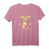 Lausmadl Trachtenshirt Damen & Mädchen – Süßes bayrisches Volksfest T-Shirt mit Reh, Hirsch & Blumen für Wiesn & Oktoberfest