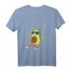 Coole Avocado auf einer Schaukel - Funny T-Shirt für Veganer, Obstliebhaber und Humorvolle Geschenke zum Geburtstag