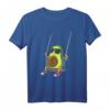 Coole Avocado auf einer Schaukel - Funny T-Shirt für Veganer, Obstliebhaber und Humorvolle Geschenke zum Geburtstag