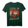 20. Geburtstag Jungen Video Gamer Level 20 Unlocked T-Shirt – Perfektes Geschenk für Gamer und Gaming-Partys