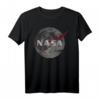 NASA Moon Space Logo T-Shirt - Offiziell lizenziertes NASA Merchandise für Weltraum- und Astronomie-Fans