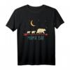 Mama Bär mit 2 Jungen T-Shirt – Perfektes Muttertag Geschenk mit Mond und Sternen Design