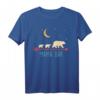 Mama Bär mit 2 Jungen T-Shirt – Perfektes Muttertag Geschenk mit Mond und Sternen Design