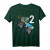 Kinder 2 Jahre Geburtstag Shirt für Jungen und Mädchen mit Monster Truck Motiv - Klassisches, langlebiges T-Shirt für Kinderfeste