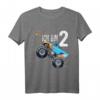 Kinder 2 Jahre Geburtstag Shirt für Jungen und Mädchen mit Monster Truck Motiv - Klassisches, langlebiges T-Shirt für Kinderfeste