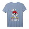 Kinder Piraten T-Shirt zum 6. Geburtstag - Piratenparty Shirt für Jungen und Mädchen, ideales Geburtstagsgeschenk für kleine Seeräuber