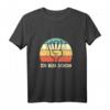 Ich bin 4 Jahre Geburtstag T-Shirt für Kinder – Bunte Hand-Design Party Deko und Geschenk für Jungen und Mädchen