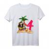 Kinder T-Shirt zum 4. Geburtstag für Jungen - Pirat Kapitän mit Schatz und Matrosenmotiv, ideales Geschenk für Piraten-Fans