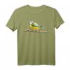 Meise auf einem Ast T-Shirt - Natur- und Vogelmotiv für Vogelliebhaber