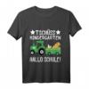 Kinder Schulkind 2024 Jungen Trecker Hallo Schule T-Shirt – Perfektes Geschenk zum Schulanfang in die 1. Klasse